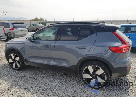 2023 Volvo Xc40 Recharge Ultimate z USA, uszkodzony, nr VIN YV4ED3UM6P2990737